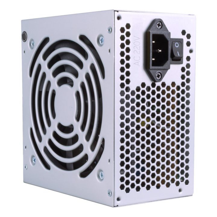 UNYKAch ATX 500W unidade de fonte de alimentação 20+4 pinos ATX Prata