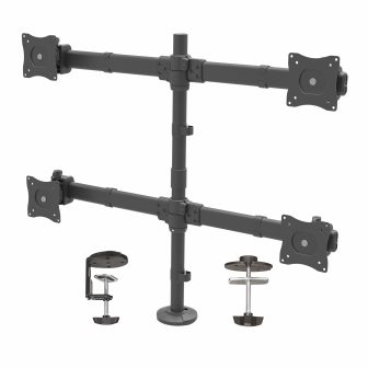StarTech.com 4-Monitor 2x2 Desk Mount for up to 27" (8kg) with VESA…