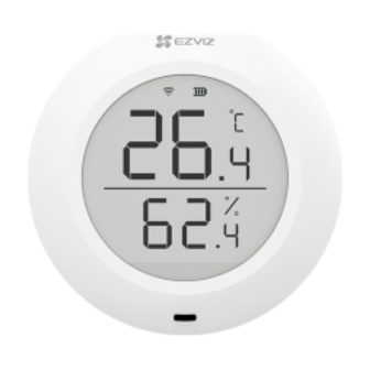 EZVIZ T51C Indoor Temperature and Humidity Sensor Standalone Wireless…