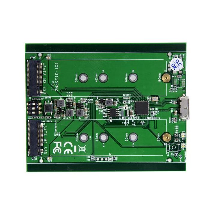 StarTech.com Caixa de Duas Baías M.2 NGFF - USB 3.1 (10Gbps) - RAID -…