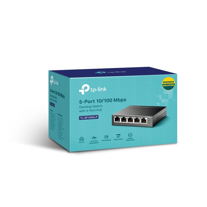 TP-Link TL-SF1005LP switch No administrado Fast Ethernet (10/100)…