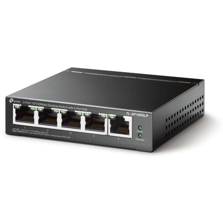 TP-Link TL-SF1005LP Unmanaged Switch Fast Ethernet (10/100) Power…