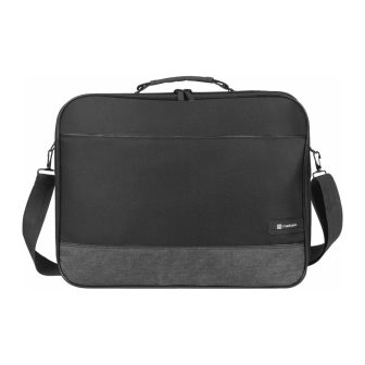 Natec Impala 2 17,3" Bandolera Negro, Gris (NTO-2230)