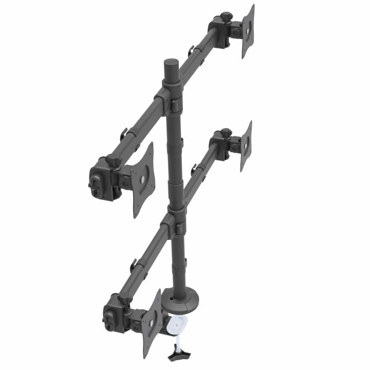 StarTech.com 4-Monitor 2x2 Desk Mount for up to 27" (8kg) with VESA…