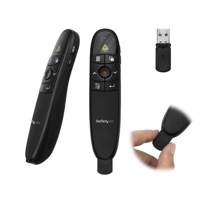 StarTech.com Presentation Remote with Laser Pointer - Wireless…