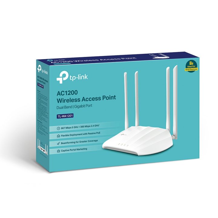 TP-Link TL-WA1201 Wireless Access Point 867 Mbit/s White Power over…