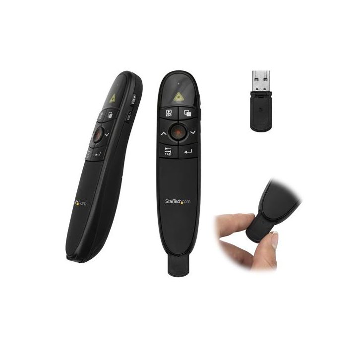 StarTech.com Presentation Remote with Laser Pointer - Wireless…