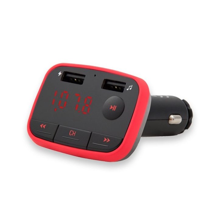 Transmissor FM para carro com carregador 2.4a Savio TR-10…