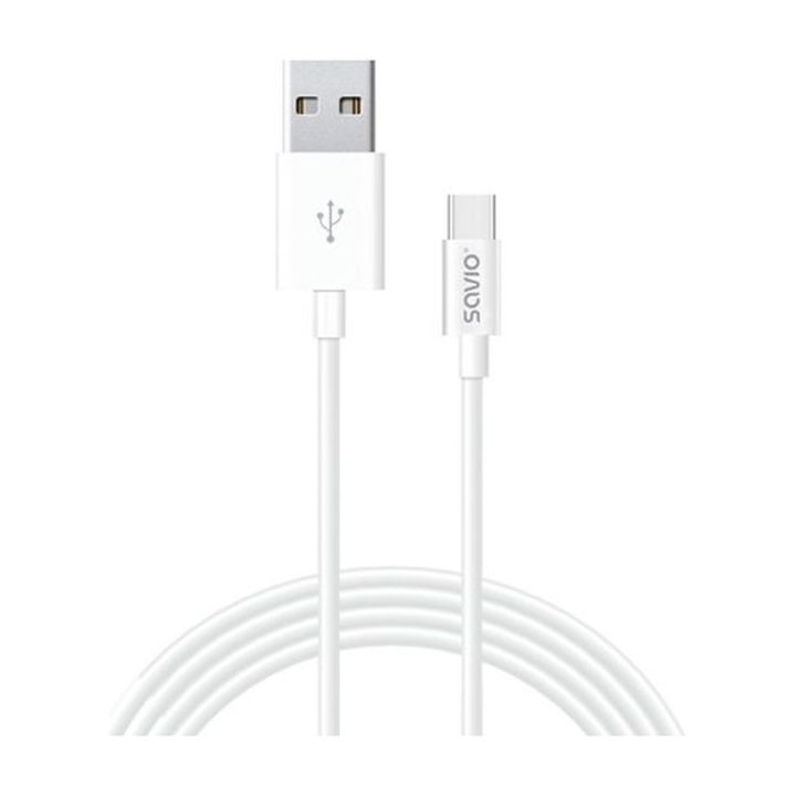 Savio CL-126 1m Fast Charging USB-A to USB-C Cable (SAVKABELCL-126)