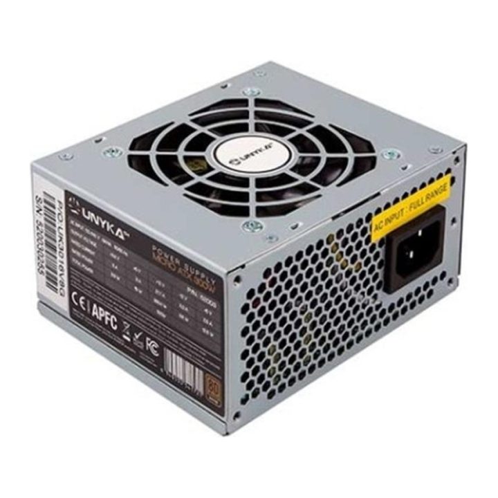 UNYKAch SFX 300W Power Supply Unit 20+4 Pin ATX Silver