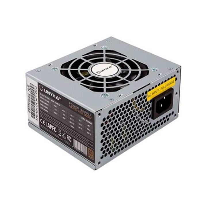 UNYKAch SFX 300W Power Supply Unit 20+4 Pin ATX Silver