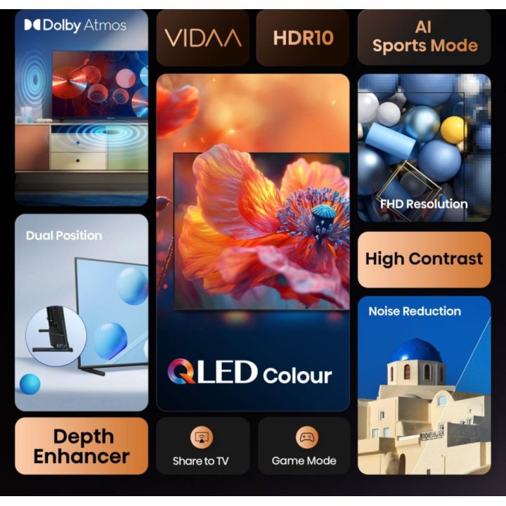 Hisense 32A5Q 32" QLED Full HD Smart TV