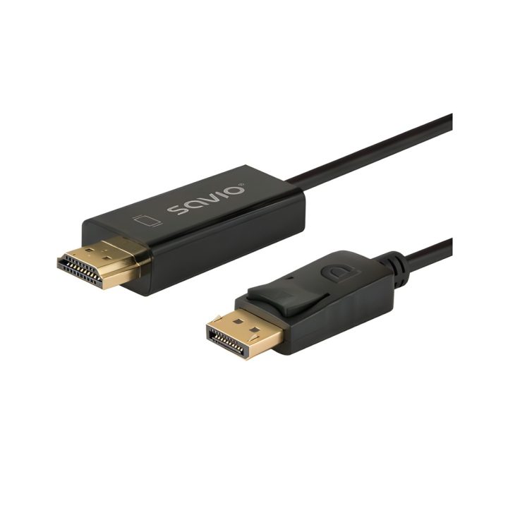 DisplayPort to HDMI Cable 1.5m savio cl-183 m/m (SAVKABELCL-183)