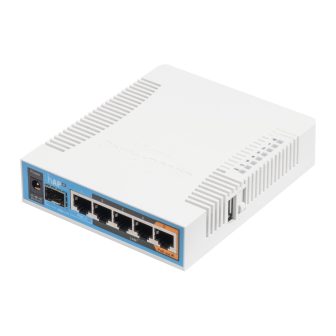 MikroTik hAP ac 500 Mbit/s Branco Alimentação por Ethernet (PoE)…