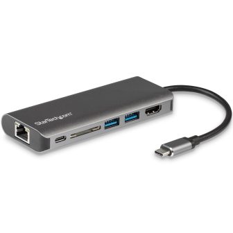 StarTech.com USB-C Laptop Docking Station - USB Type-C Port…
