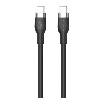 Hyper HJ4002BKGL USB 2.0 USB-C Cable 2 m Black