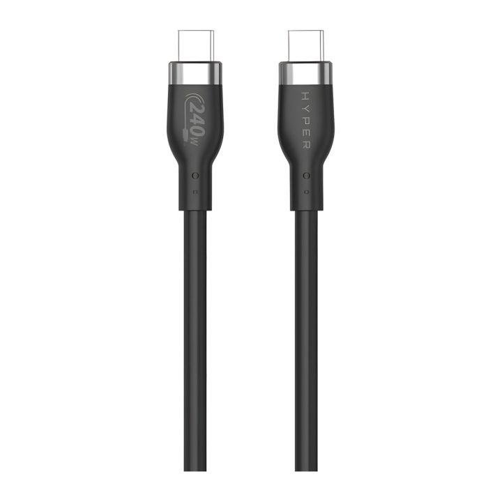 Hyper HJ4002BKGL cabo USB USB 2.0 2 m USB C Preto