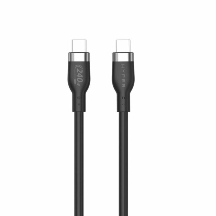 Hyper HJ4002BKGL USB 2.0 USB-C Cable 2 m Black