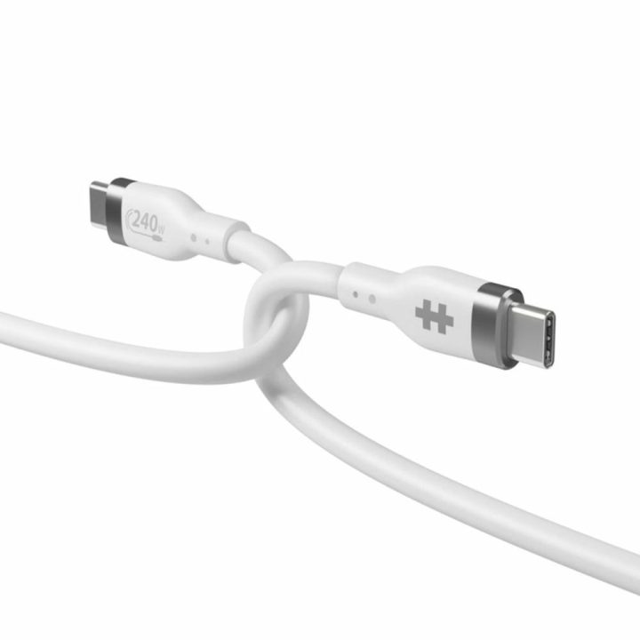 Hyper HJ4002WHGL USB 2.0 USB-C Cable 2 m White