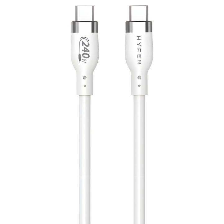 Hyper HJ4002WHGL cable USB USB 2.0 2 m USB C Blanco