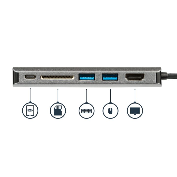 StarTech.com Estação de Acolhimento para Portáteis USB-C - Replicador…