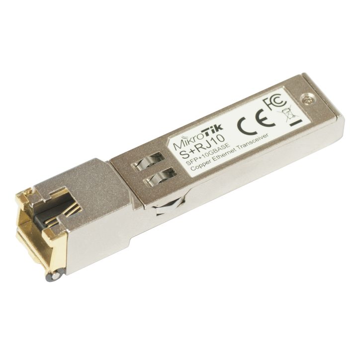 Mikrotik S+RJ10 módulo transceptor de rede 10000 Mbit/s SFP+