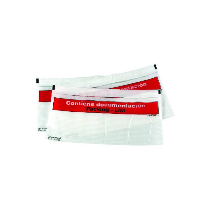 Box of 1,000 Packing List Envelopes A6/C6-165X115 mm Printed Text…