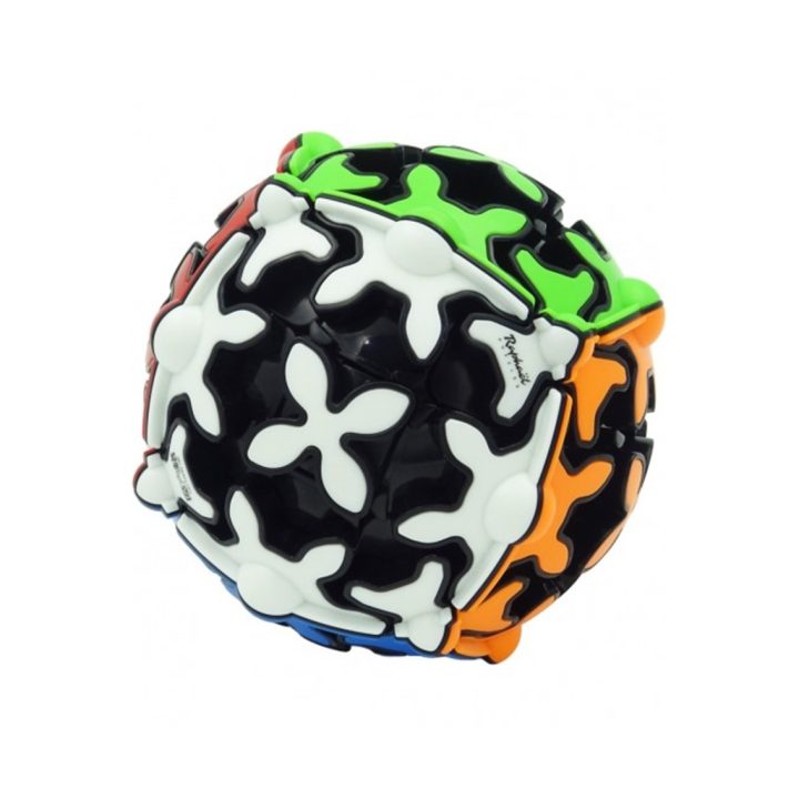 Cubo de Rubik Qiyi Gear Ball 3x3 bordes pretos (3141)