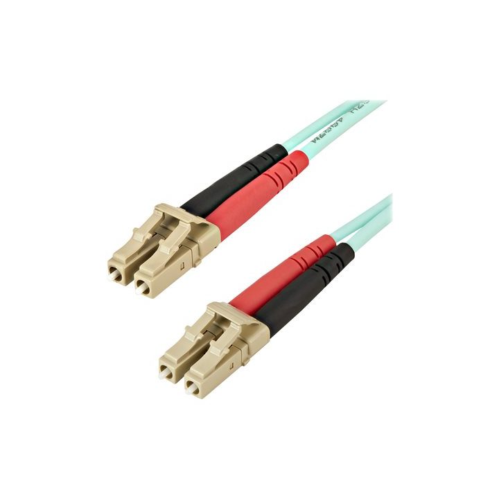 StarTech.com 1m Multimode Fiber Optic Cable LC to LC (UPC) OM4 -…