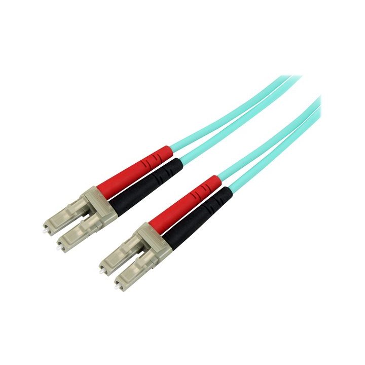 StarTech.com Cable de 1m de Fibra Óptica Multimodo LC a LC (UPC) OM4…