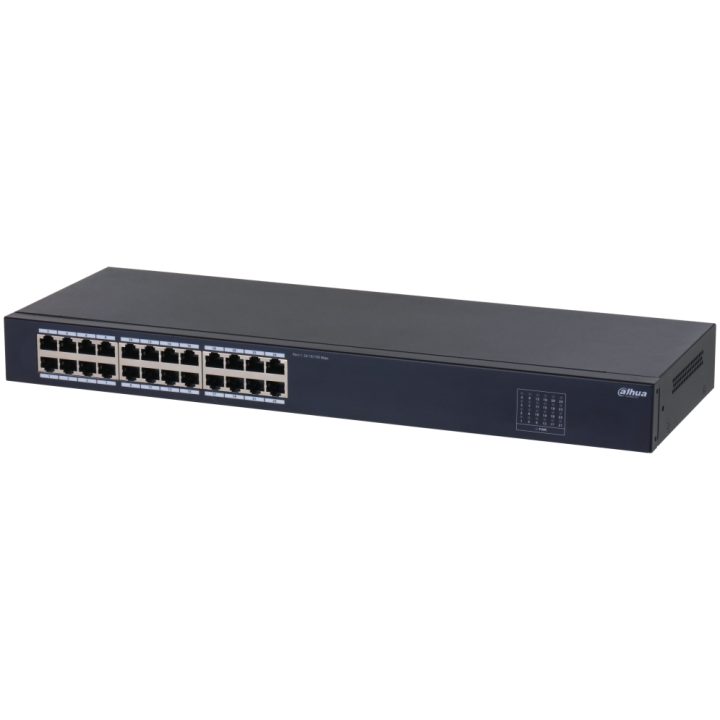 Dahua Technology SF1024 Não gerido L2 Fast Ethernet (10/100) Preto