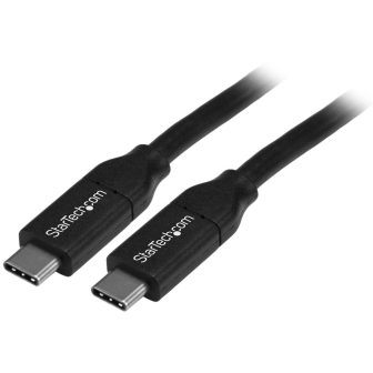 StarTech.com 4-Meter USB-C Cable with Power Delivery Capability (5A)…