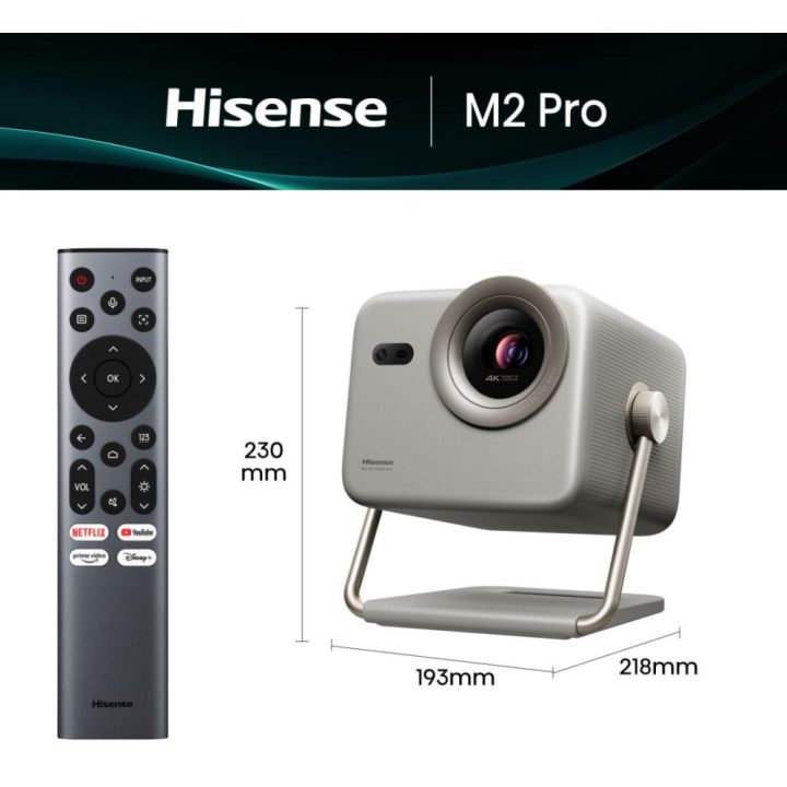 Hisense M2 Pro UHD 4K (3840x2160) 3D Cinzento