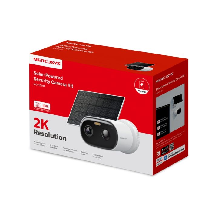 Mercusys MC410 KIT Security Camera IP Outdoor 2304 x 1296 Pixels Wall