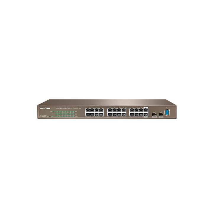 Switch de gestão total IP-COM G3224T, switch de gestão L2 com 24…