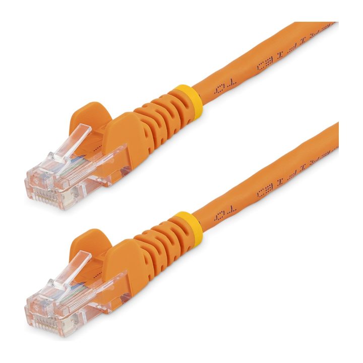 StarTech.com 7m Orange Cat5e Ethernet RJ45 Snagless Network Cable