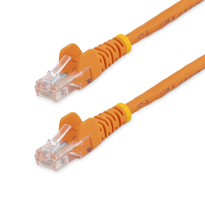 StarTech.com 7m Orange Cat5e Ethernet RJ45 Snagless Network Cable