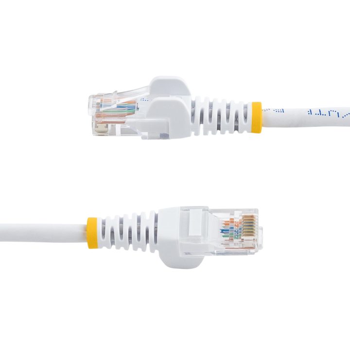 StarTech.com 5m White Cat5e Ethernet RJ45 Snagless Network Cable