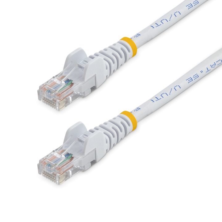 StarTech.com 5m White Cat5e Ethernet RJ45 Snagless Network Cable