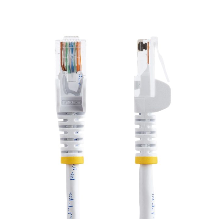 StarTech.com 5m White Cat5e Ethernet RJ45 Snagless Network Cable