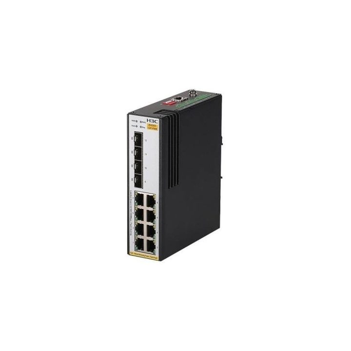 H3C IE4300-12p-pwr L2 Industrial Ethernet Switch with 8*10/1…