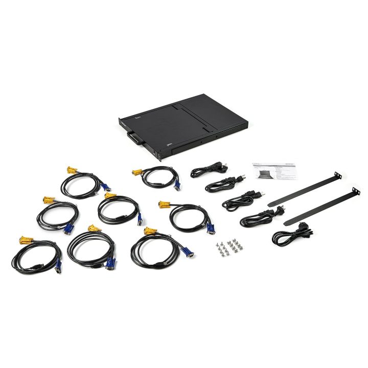 StarTech.com Consola KVM de 8 Portas para Montagem em Rack com Cabos…