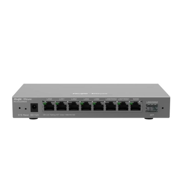 Ruijie Networks RG-EG209GS Gigabit Ethernet Router Gray