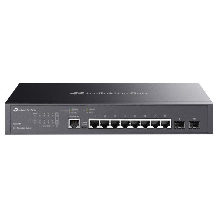 TP-Link Omada SG3210 Managed L2/L3 Gigabit Ethernet (10/100/1000) 1U…