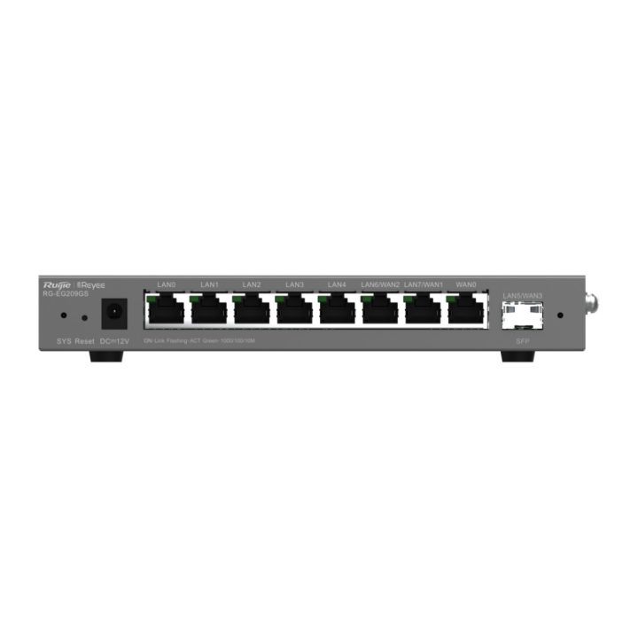Router Gigabit Ethernet Ruijie Networks RG-EG209GS Cinzento