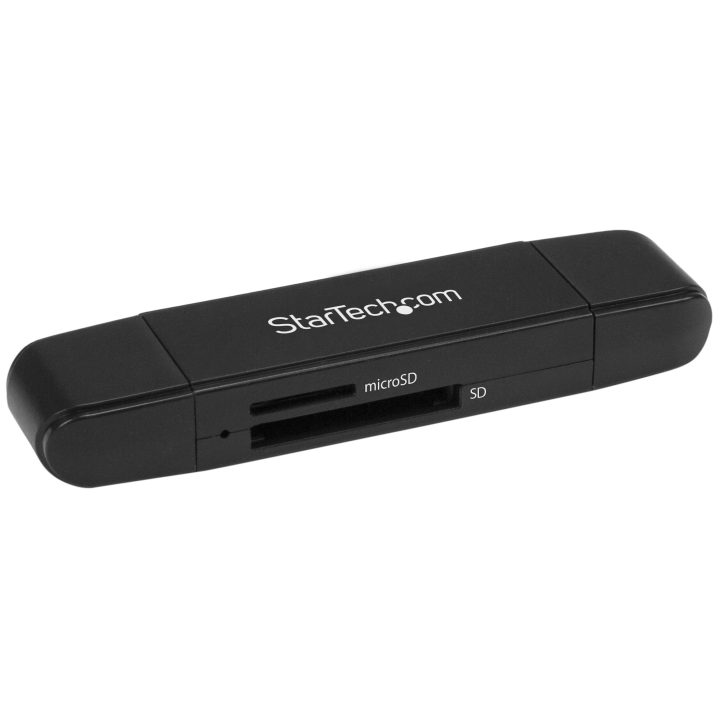 StarTech.com USB 3.0 USB-C Type C and USB-A SD Micro SD Flash Memory…