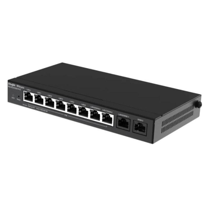 Ruijie Networks RG-EG310GH-P-E router Black