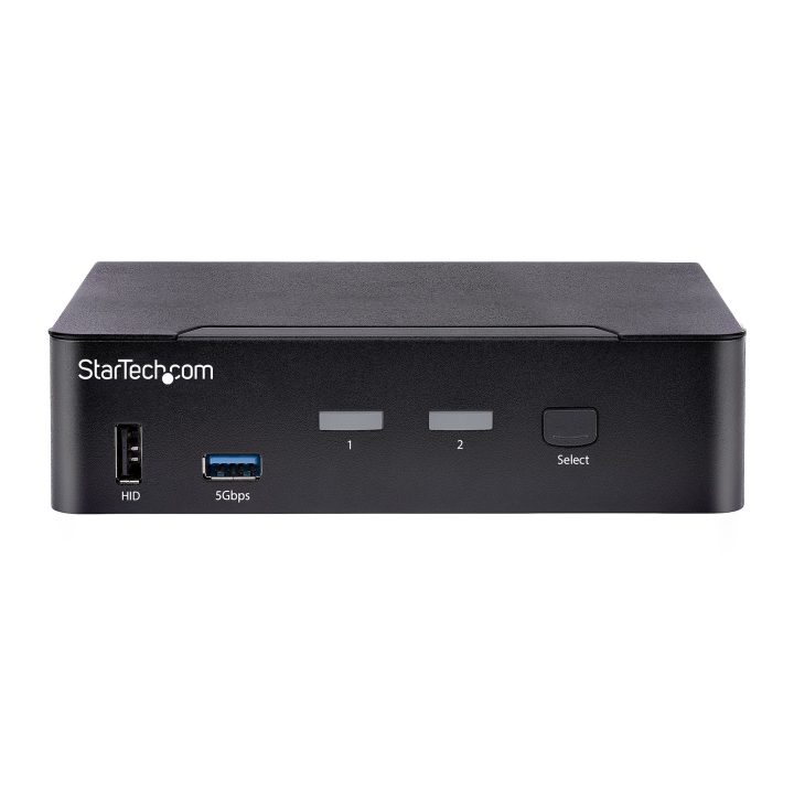 StarTech.com USB-C KVM Switch - 2-Port DisplayPort KVM with Simple…