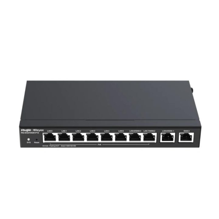 Ruijie Networks RG-EG310GH-P-E router Negro
