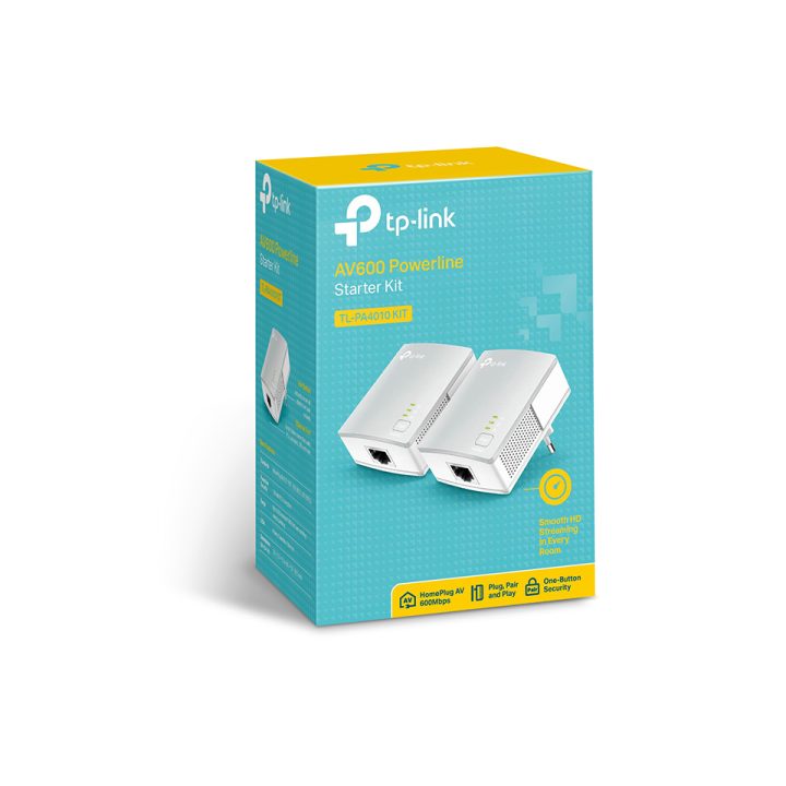 TP-Link TL-PA4010KIT 600 Mbit/s Ethernet Branco 2 peça(s)